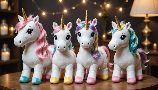 Les peluches licornes incontournables pour des rêves enchantés